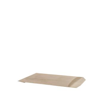 Flachsack braun, 22 x15 cm
