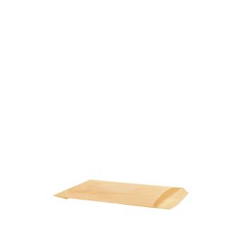 Faltensack 27x13 cm braun