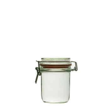 Bügelglas 370ml weiß Einweg