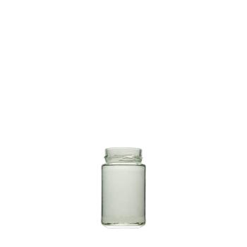 Rundglas TO58 deep 253ml weiß Einweg