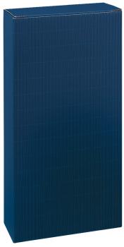 2er Geschenkkarton offene Welle 162x78x363 blau