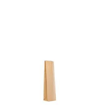 Klotzbodenbeutel 28x8x5 cm Füllmenge 0,5 kg braun