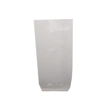 Kreuzbodensack transparent 22,5x12x5 cm