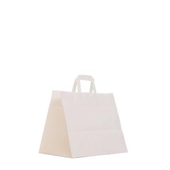 Konditortasche weiß 27x32x21 cm
