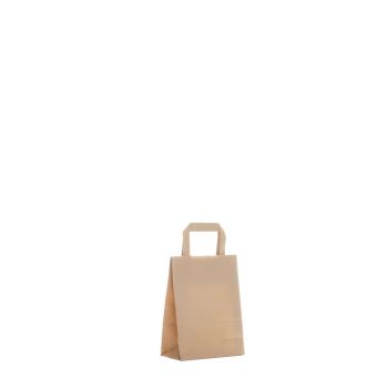 Tragetasche braun 22x18x8 cm