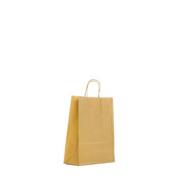 Tragetasche gold 31x22x10 cm