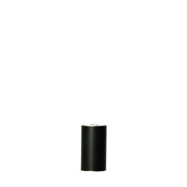 Speiseöldose rund 125ml schwarz matt