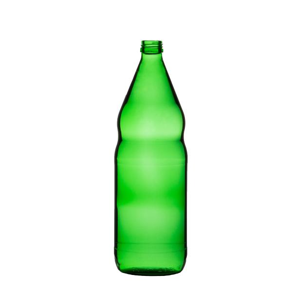 Standard Ölflasche MCA28 1000ml grün Einweg