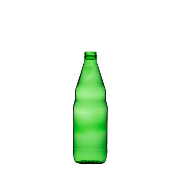 Standard Ölflasche MCA28 500ml Grün Einweg