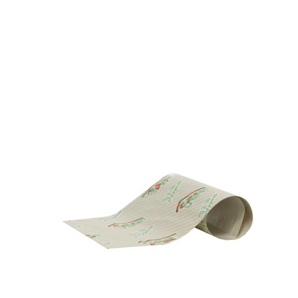 Fleischpack rot/grün 1/8 Bogen, 37x25 cm
