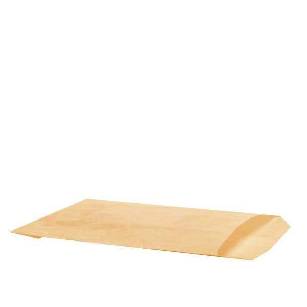 Faltensack 38 x18,5 cm  braun