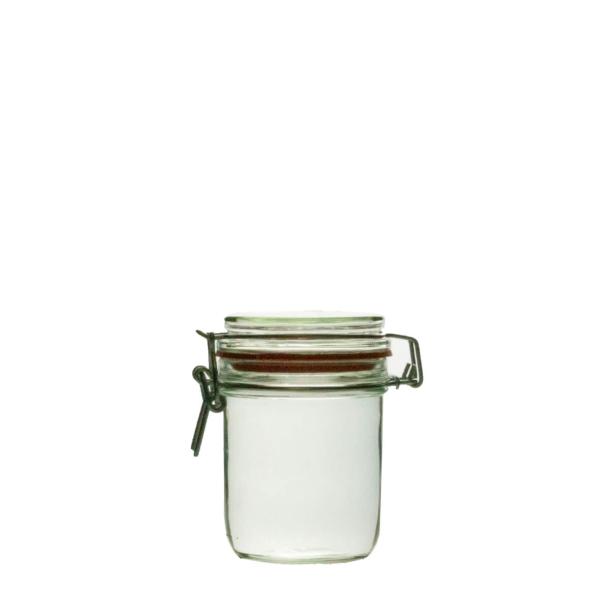 Bügelglas 370ml weiß Einweg