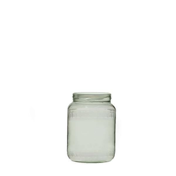 Gurkenglas TO82RH 720 ml weiß Einweg