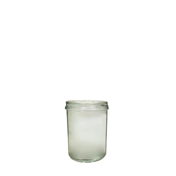 Sturzglas TO82 430 ml weiß Einweg