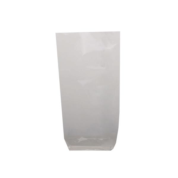 Kreuzbodensack transparent 22,5x12x5 cm