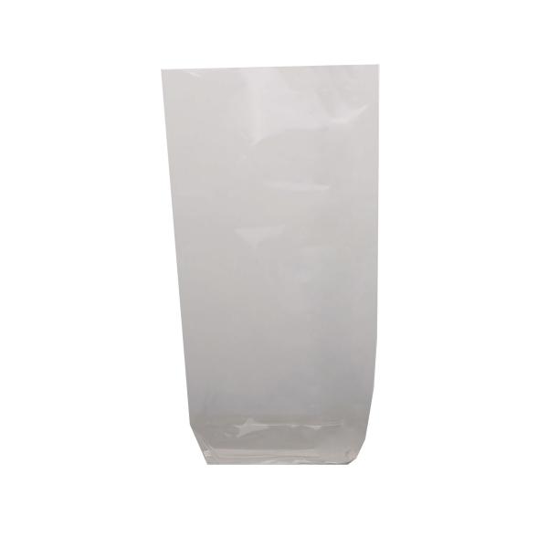 Kreuzbodensack transparent 23,5x14,5x6 cm