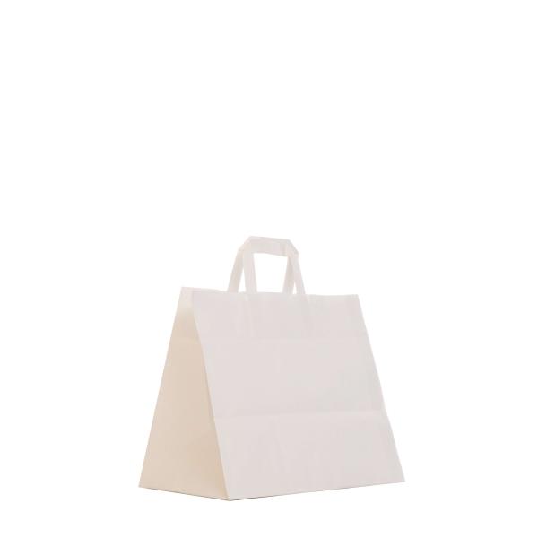 Konditortasche weiß 27x32x17 cm