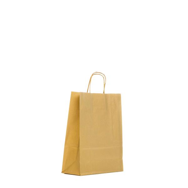 Tragetasche gold 35x26x12 cm